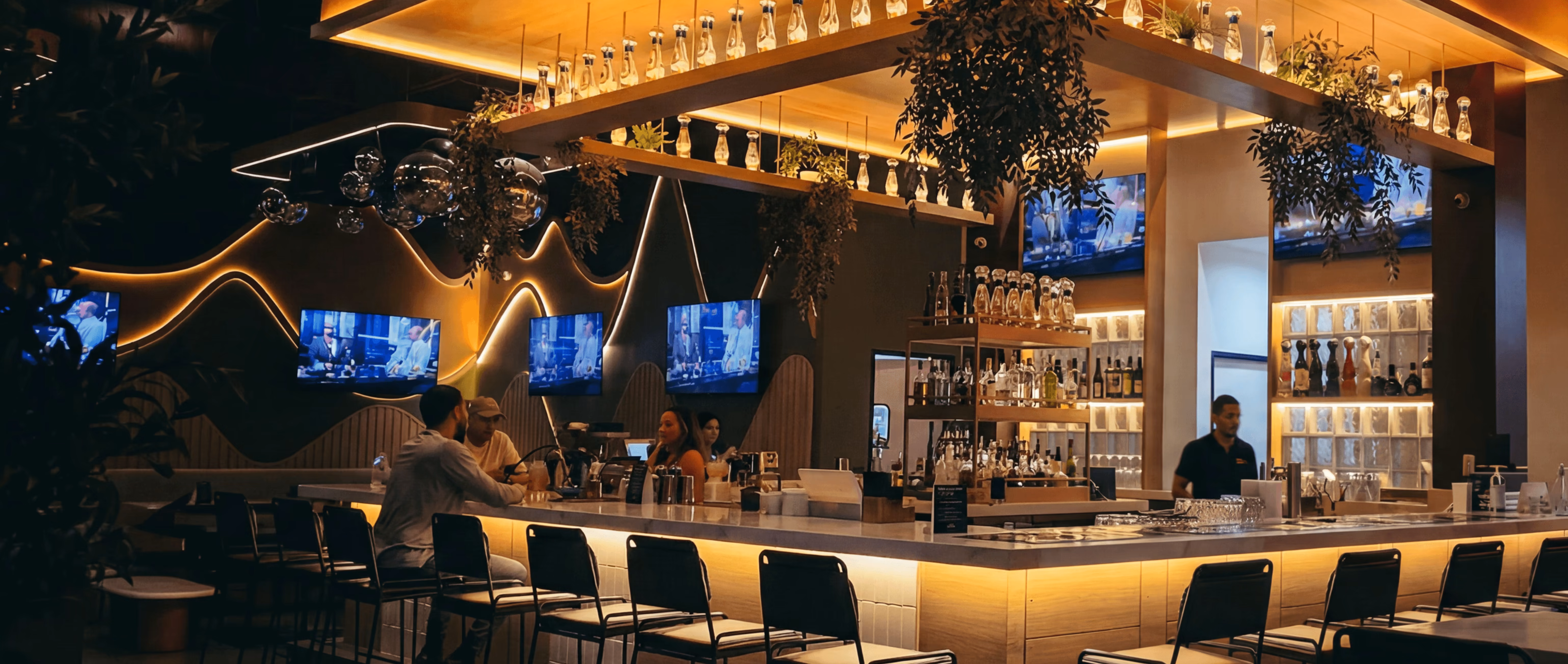 Henderson bar and lounge interior at Citrus Grill & Lounge