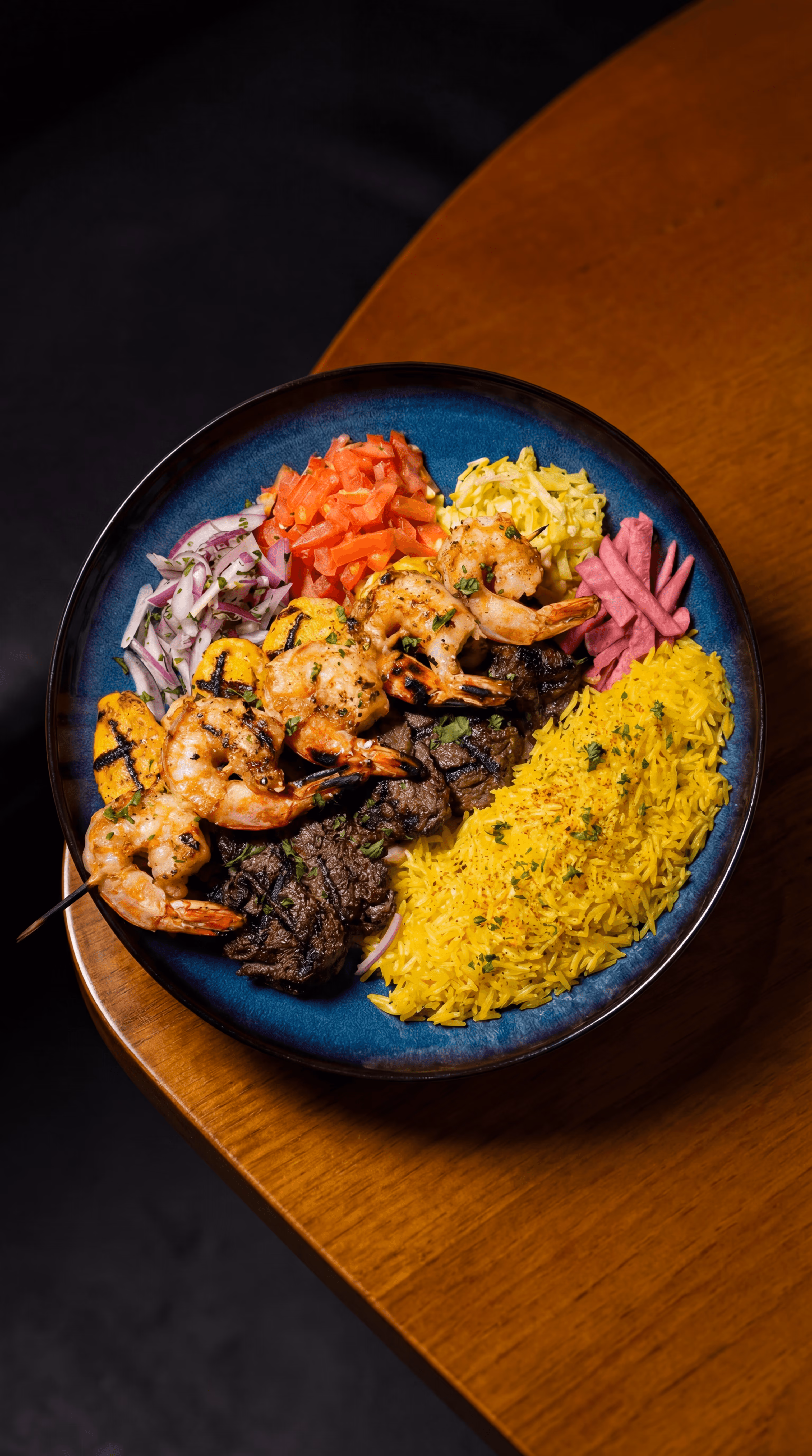 Citrus Grill Mediterranean catering presentation